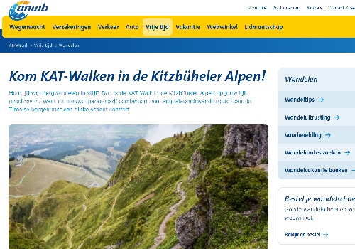 SEO-artikelen ANWB Specials